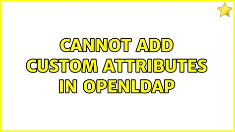 Click Manage Identity on the banner or Identity in My Applications. . Openldap add custom attribute to inetorgperson